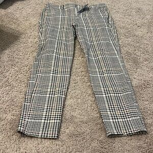 Plaid pixie pants